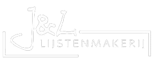 Wit footer Logo J&L Lijstenmakerij Amersfoort