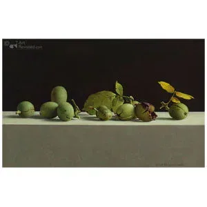 Walnoten in bolsters