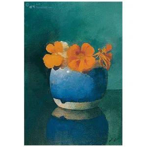 Gemberpot met oostindische kers