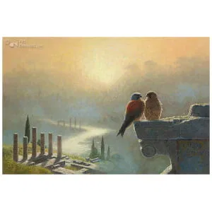 The flow of the river