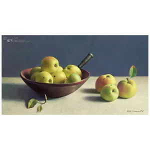 Stilleven met appels