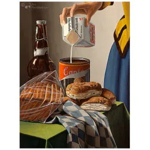 Canto 65, Het melkmeisje