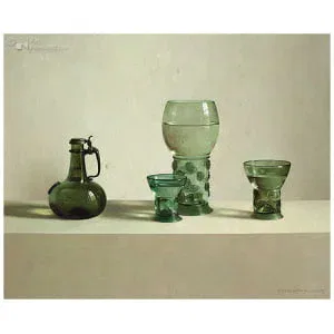 Glas uit de collectie Vecht