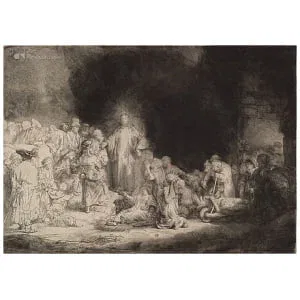 Honderd gulden prent