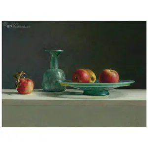 Romeins glas met appels