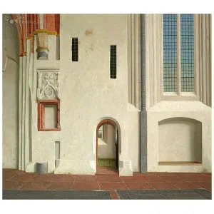 De noordmuur van de Nicolaikerk in Appingedam