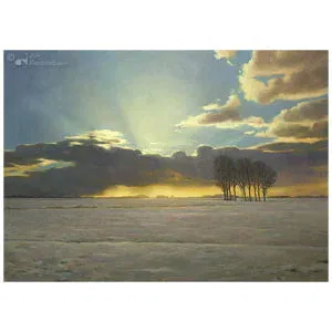 Zonsopgang bij Westeremden