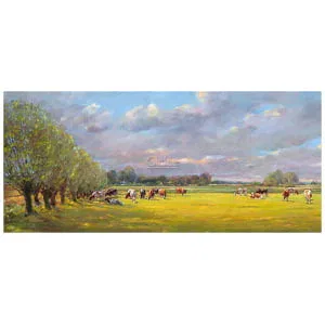 Koeien bij het wilgenlaantje