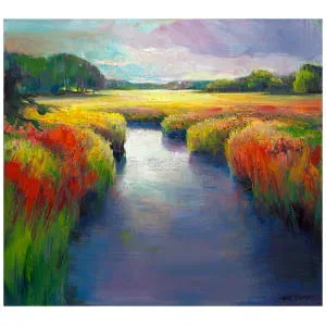 Verstild landschap bij Oudemolen