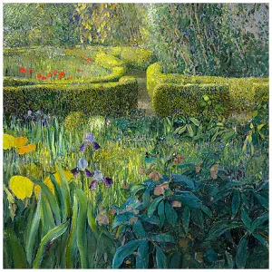 Tuin Ezinge met Irissen