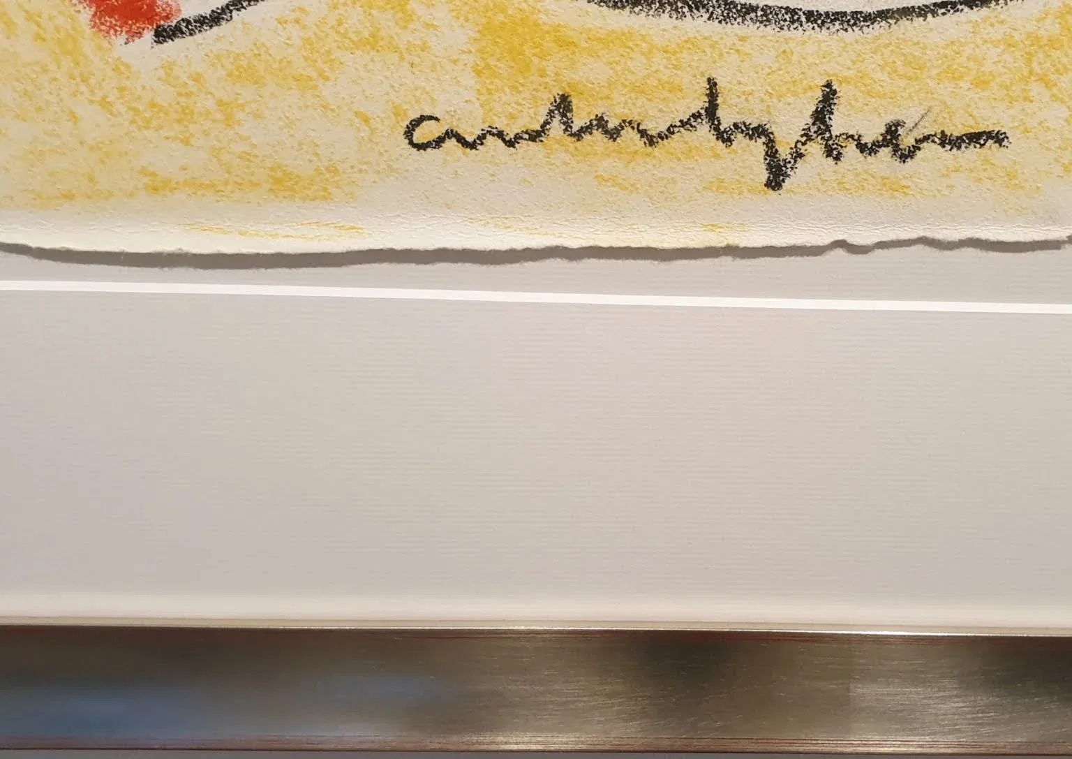 een stuk papier met tekst erop