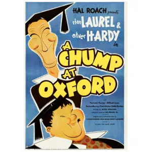 een filmposter voor een film met twee mannen in de hoofdrol