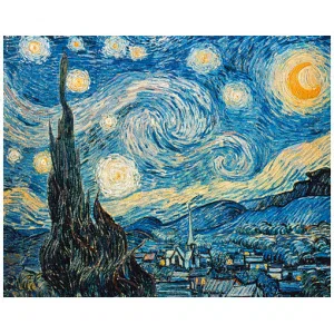 het sterrennachtschilderij van van gogh