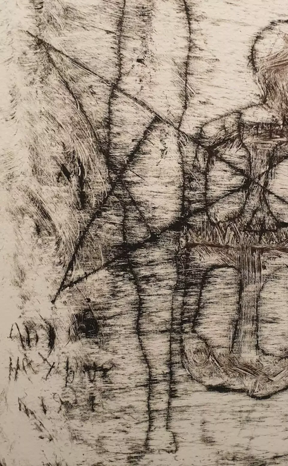 een tekening van een man die op een paard rijdt