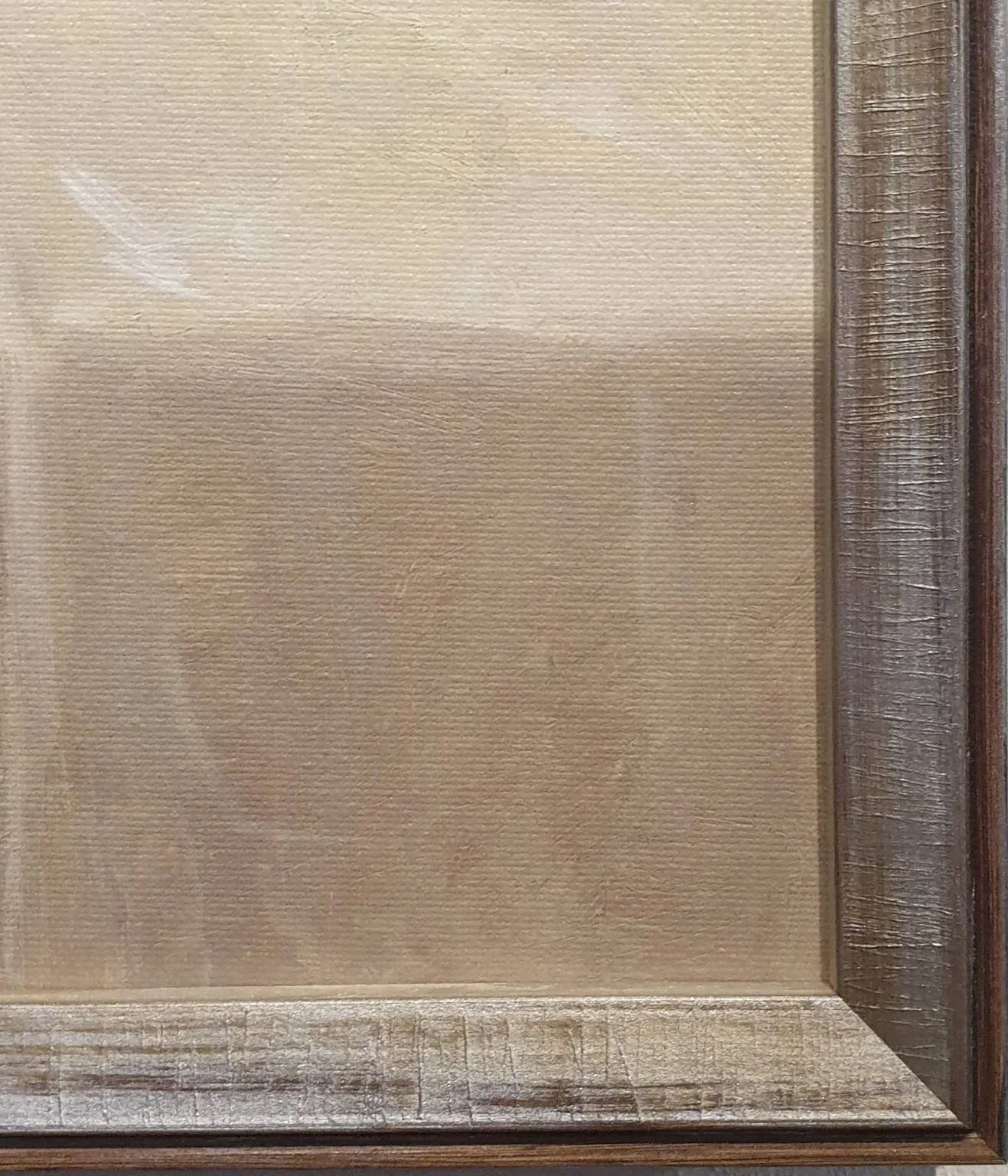 een schilderij van een kat zittend op een richel