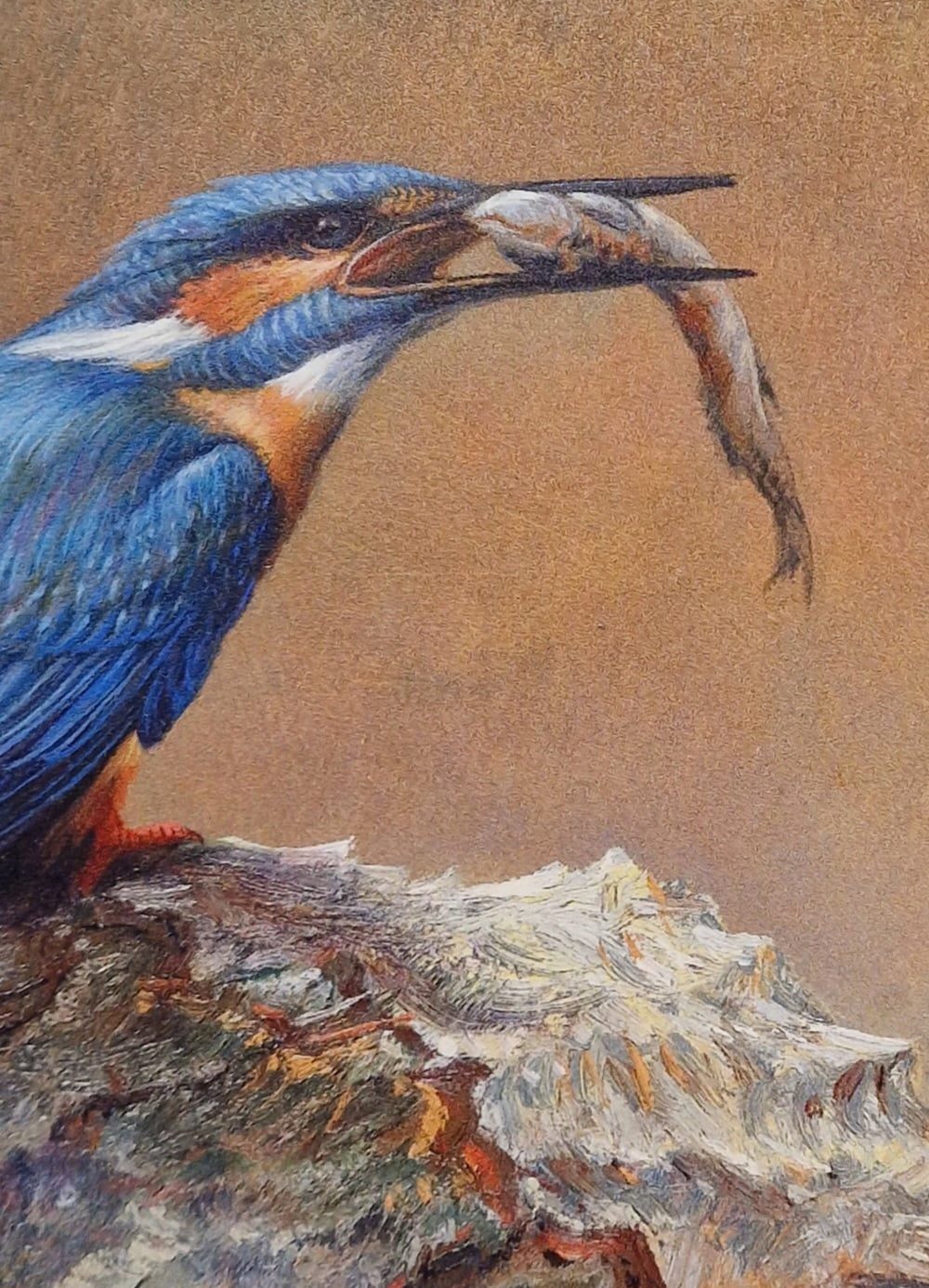 ArtCircle, Erik van Ommen, Voerende ijsvogels, detail DB