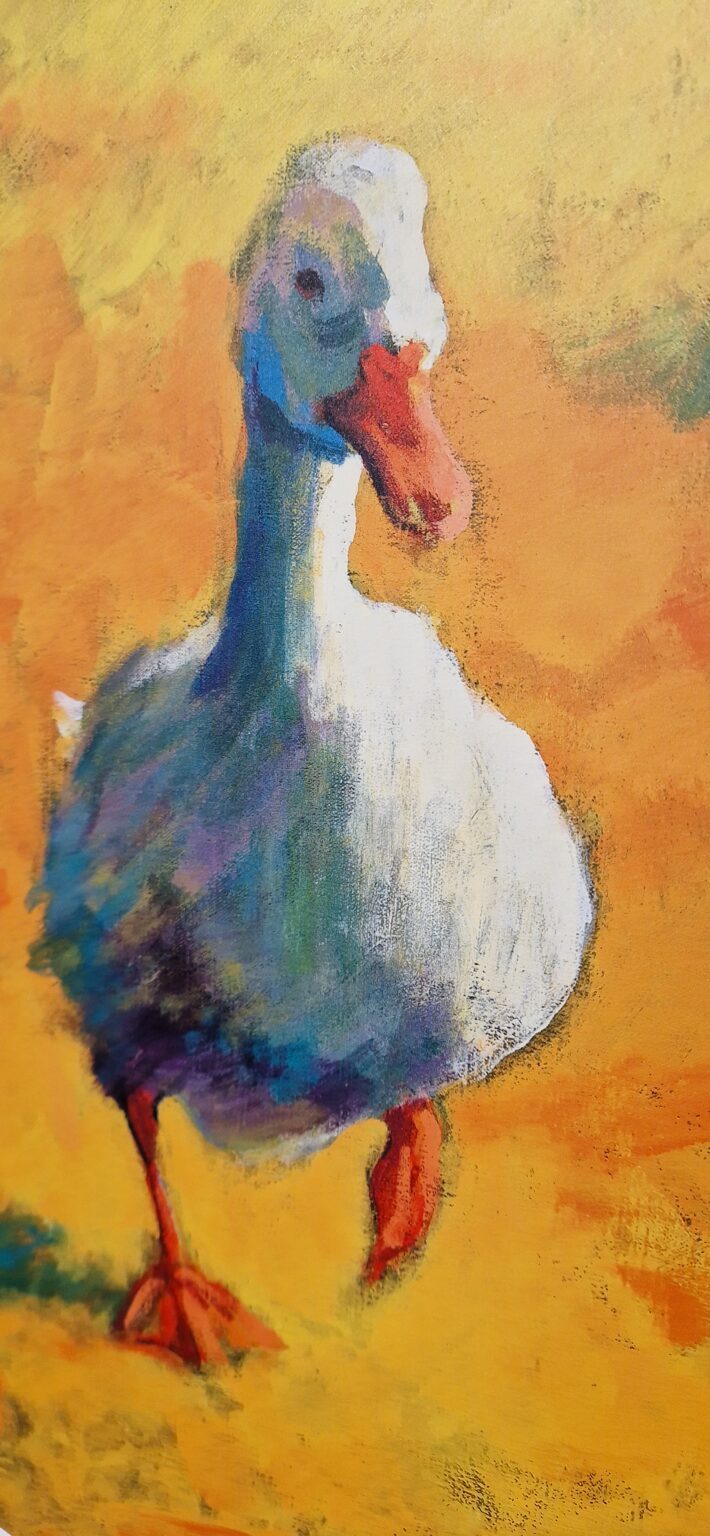 ArtCircle, Theo Onnes, Witte eend, detail DB