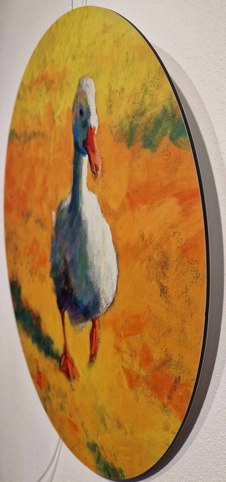 ArtCircle, Theo Onnes, Witte eend, detail ZK
