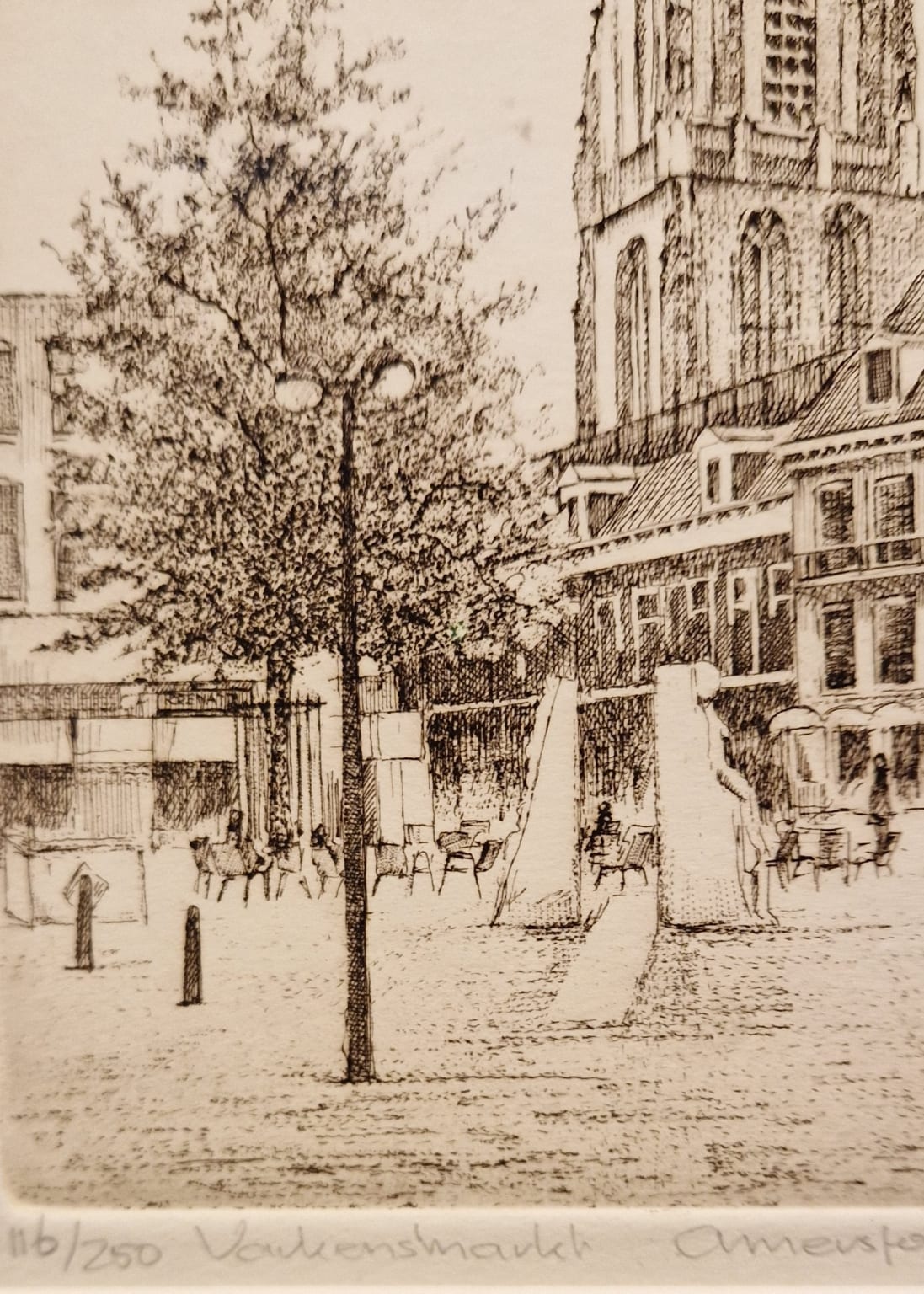 Albert Wieringa, Varkensmarkt, detail EI