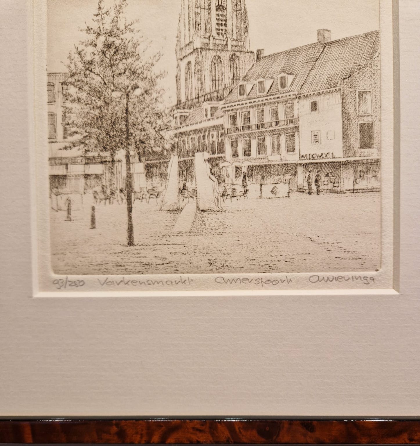 Albert Wieringa, Varkensmarkt, detail HO