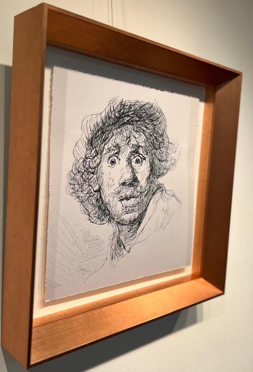 Rembrandt van Rijn, Rembrandt, detail ZK