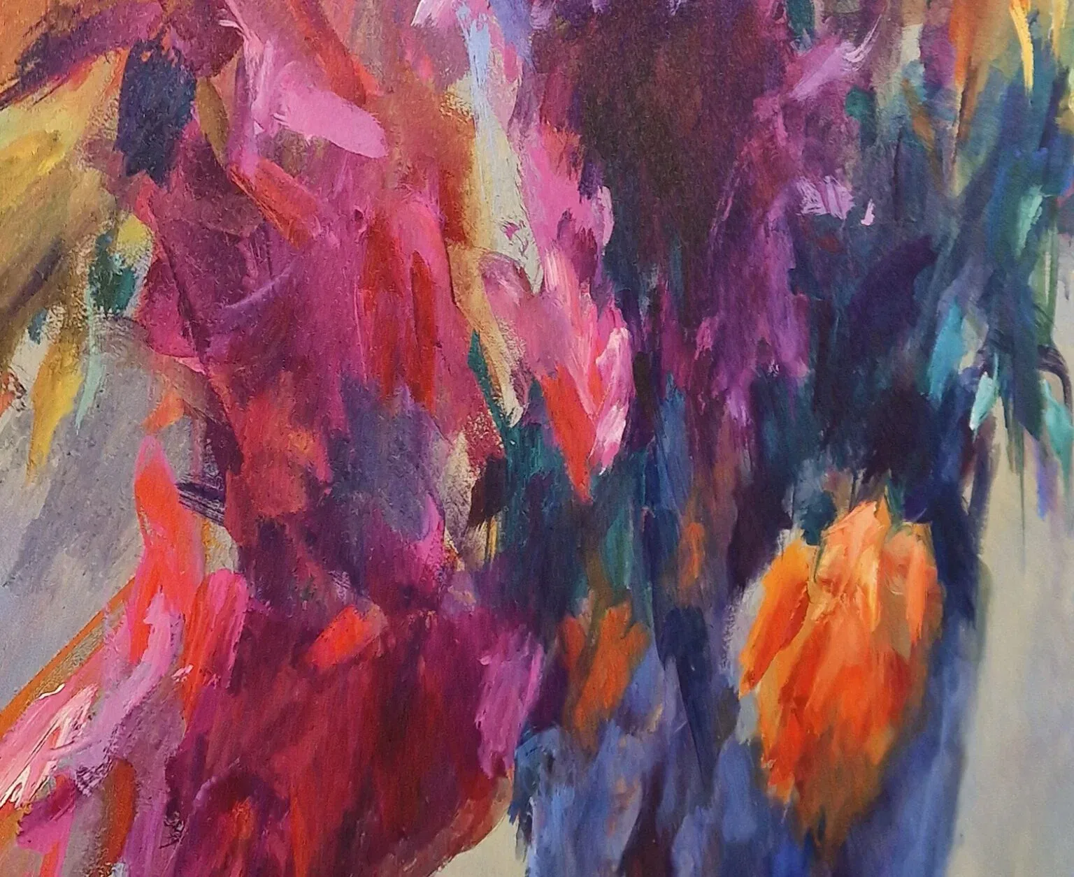 Art Circle, Dinie Boogaart, Groot boeket, detail DB