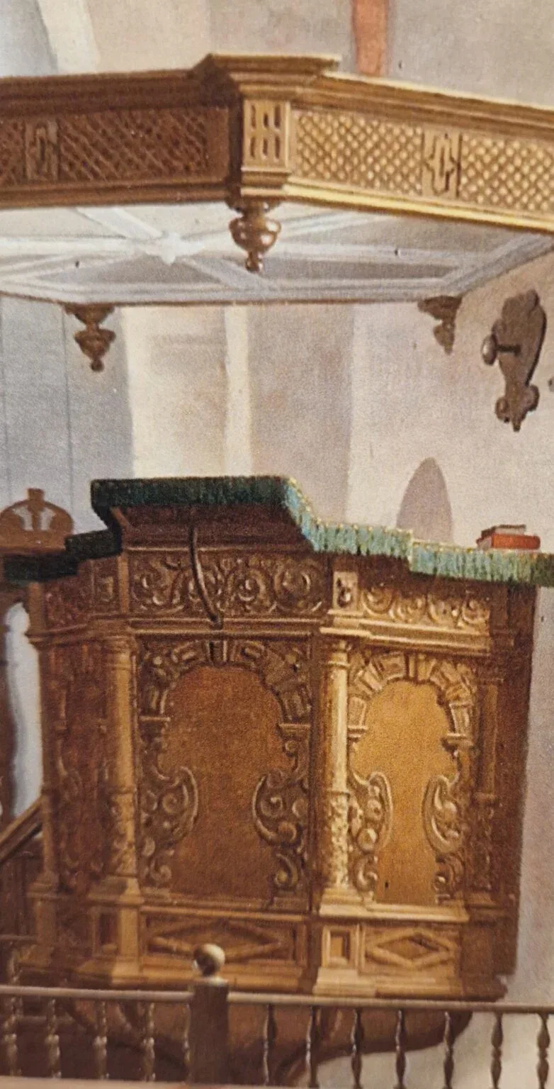 Henk Helmantel, De Andreaskerk in Westeremden, detail GI