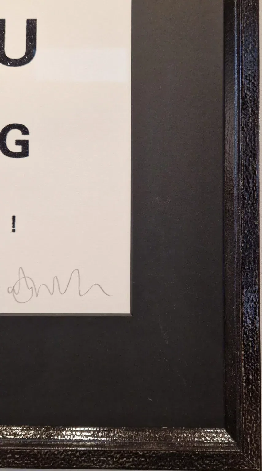 Alex Bucklee, Open your fucking eyes, detail LH