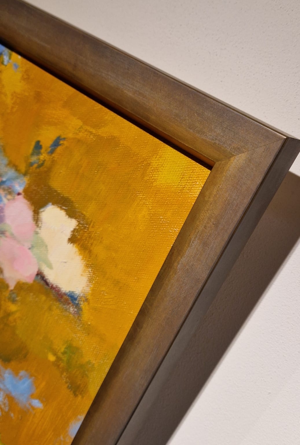 Carla Rodenberg, Geel bloemstilleven, detail L