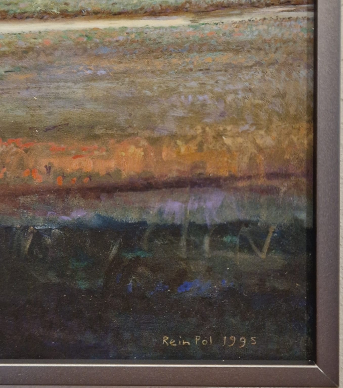 Rein Pol, avondtrein, detail LH