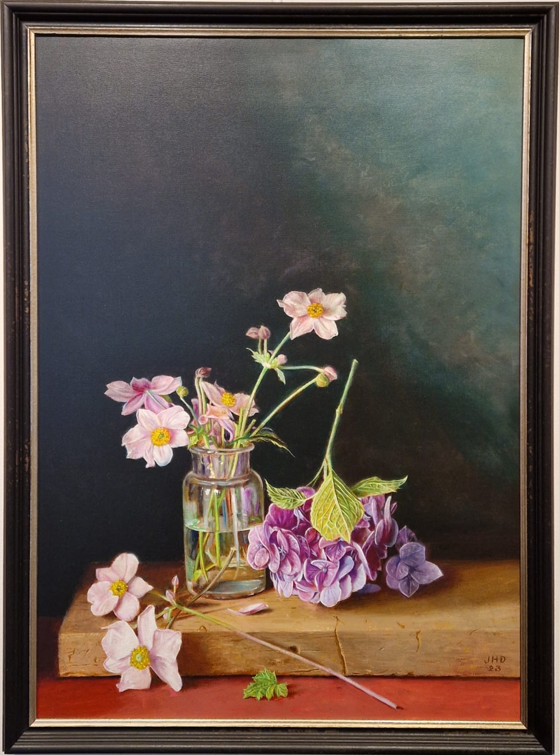 Jef Diels, after a walk in the garden, V
