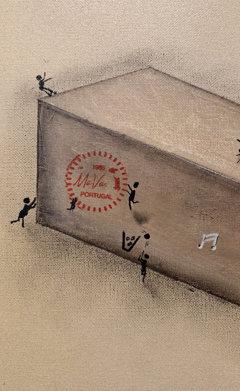 MaVa, muurschilderij, detail OH