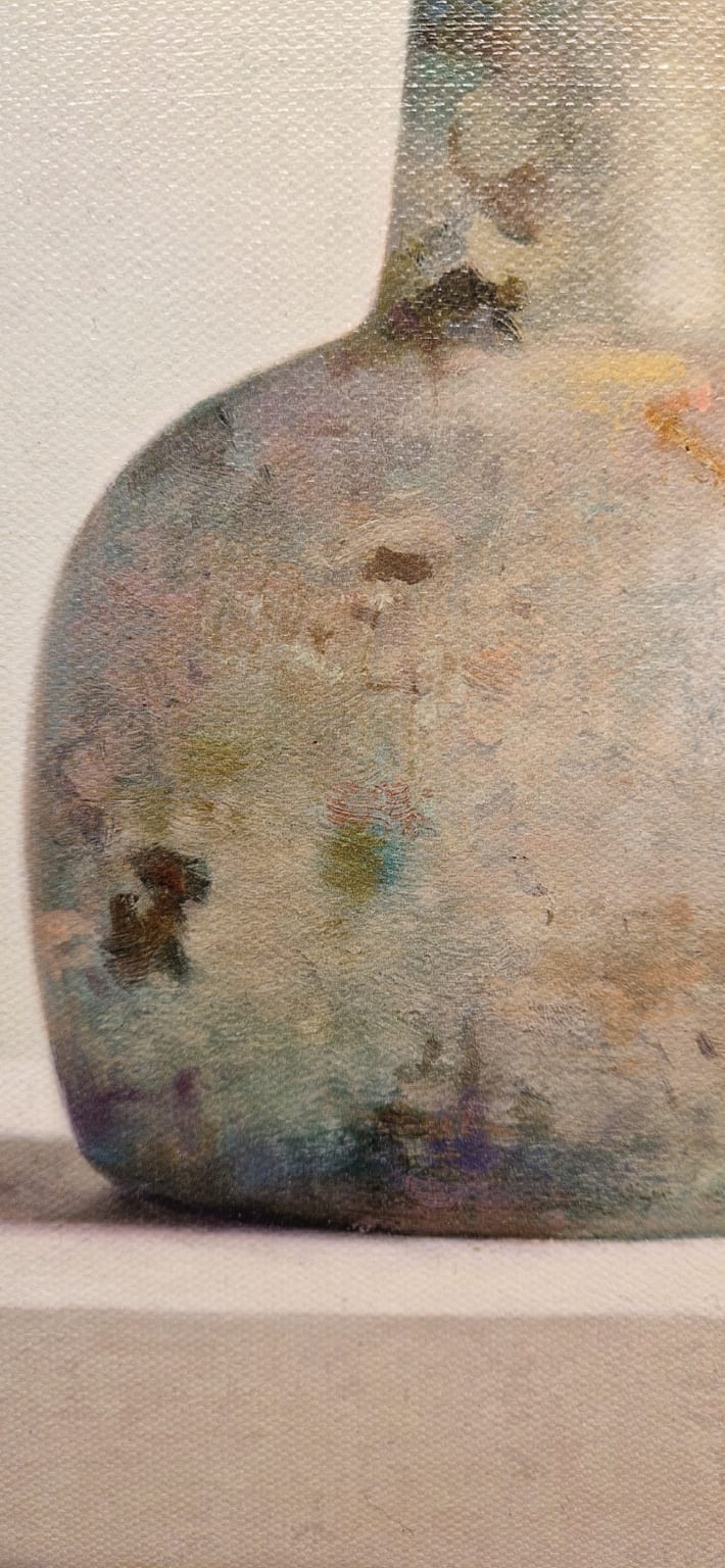 Henk Helmantel, Meidoornbessen in Romeins glas, detail GI
