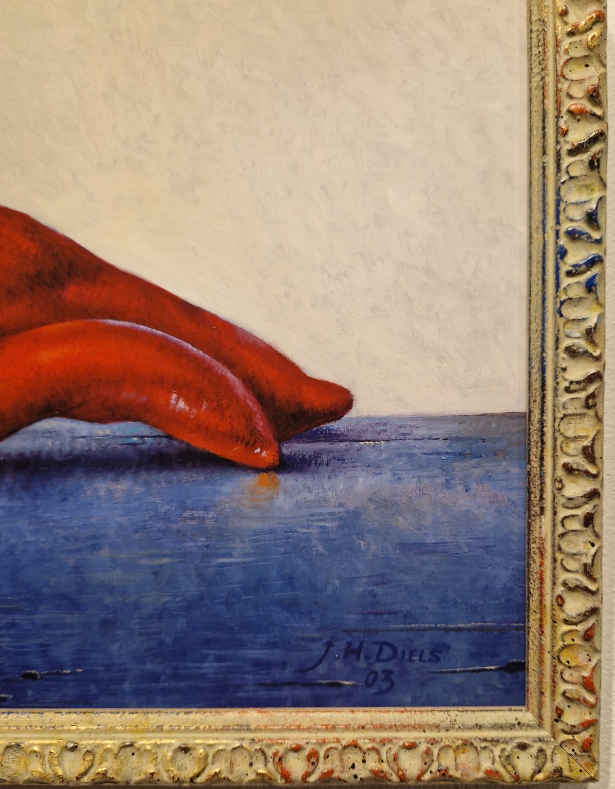 Jef Diels, Stapelverliefd, detail LH