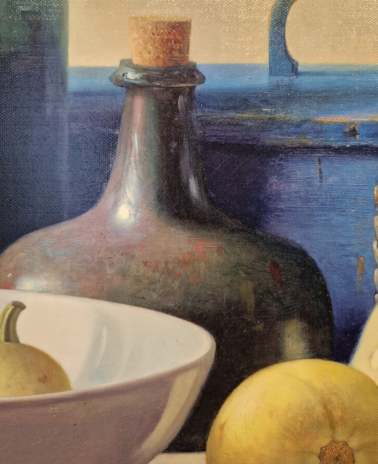 Henk Helmantel, Stilleven met open raam - Rembrandts atelier, detail G