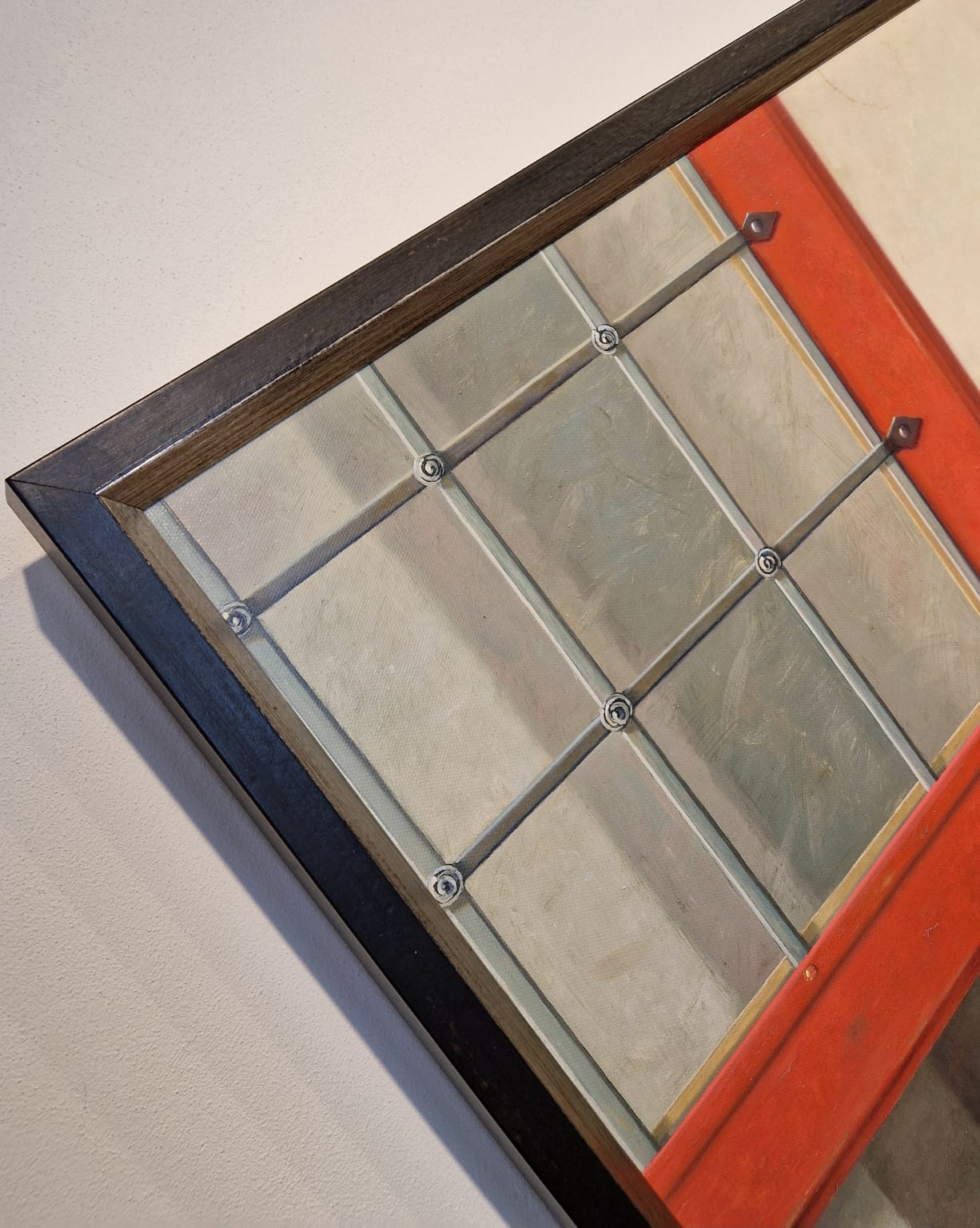 Henk Helmantel, Stilleven met open raam - Rembrandts atelier, detail LGI