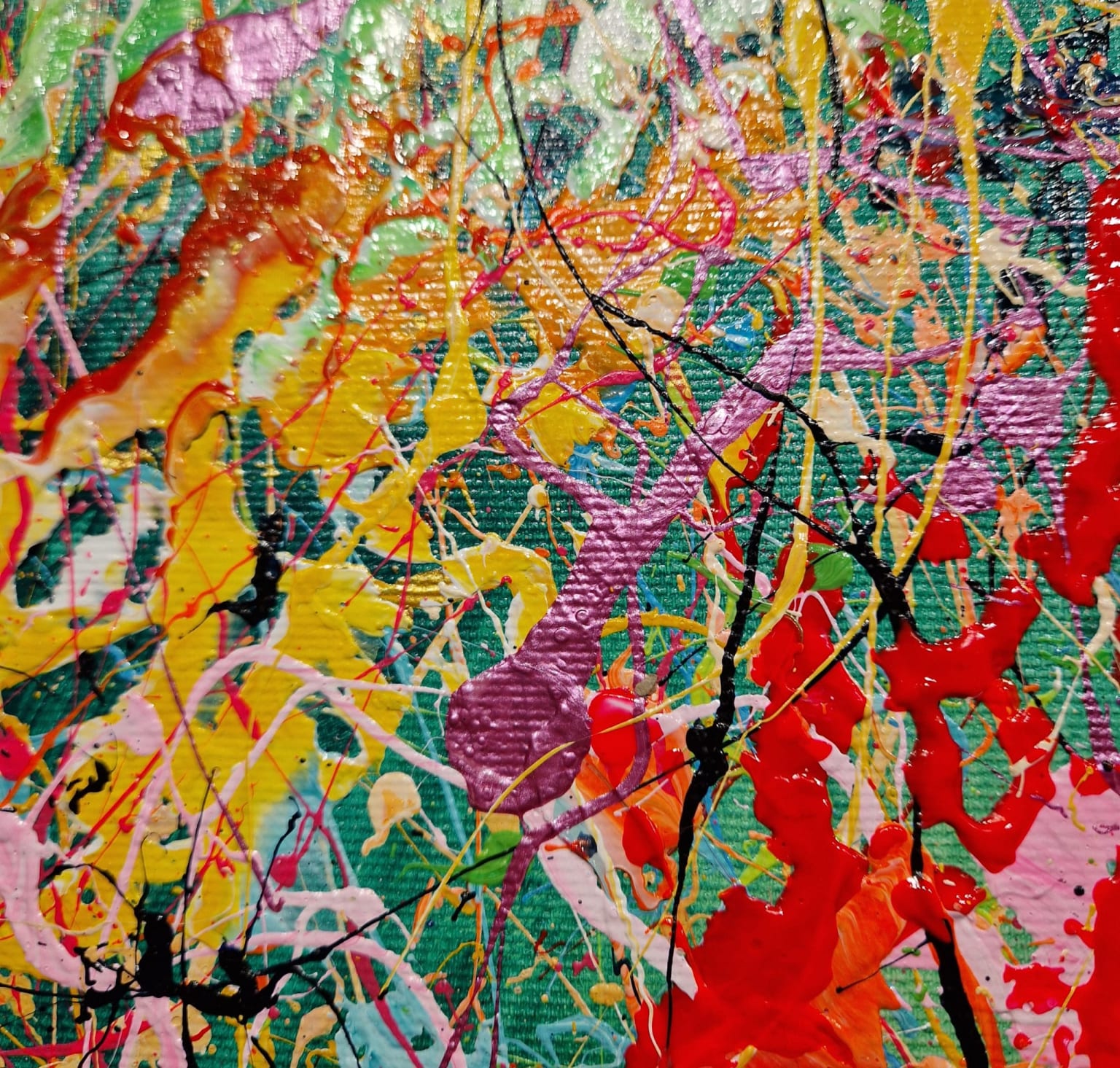 Ivanka Matiss, groen breeze, detail OI