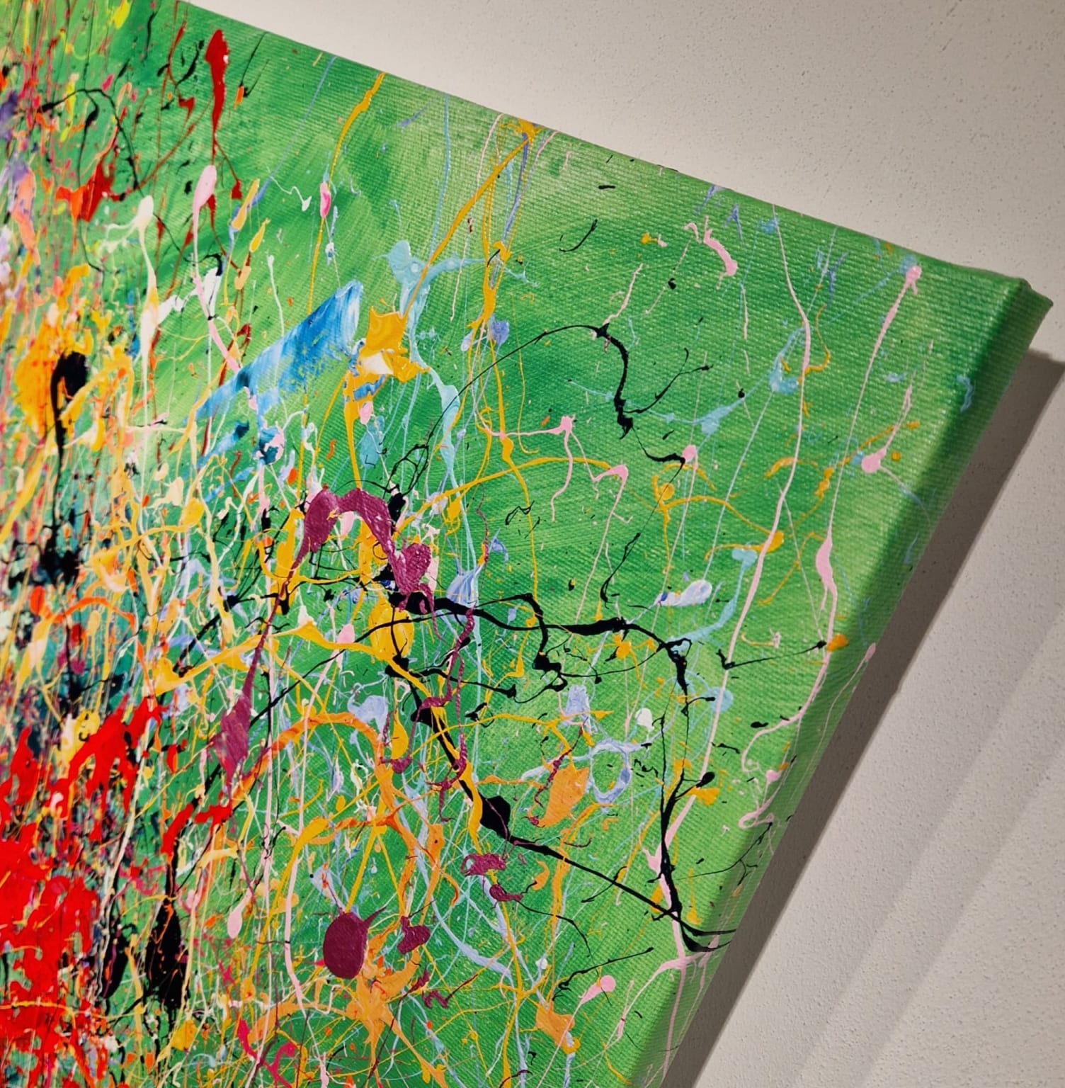 Ivanka Matiss, groen breeze, detail ZK