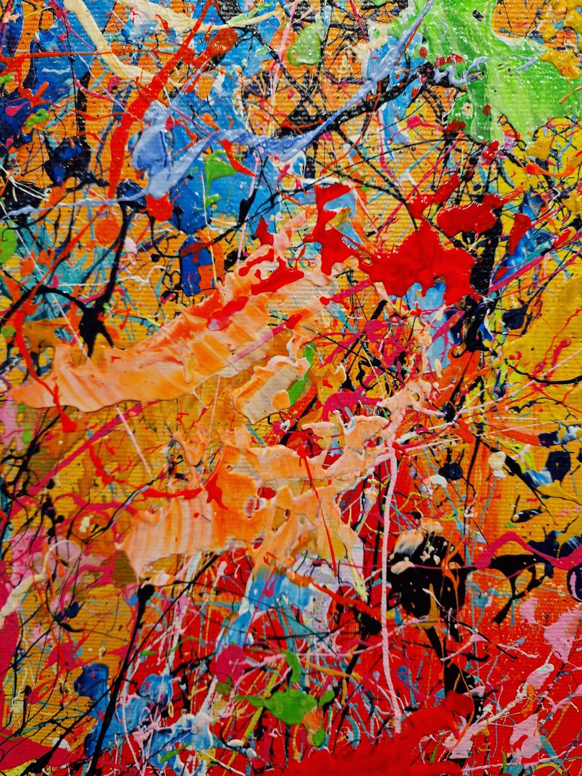 Ivanka Matiss, rood breeze, detail O