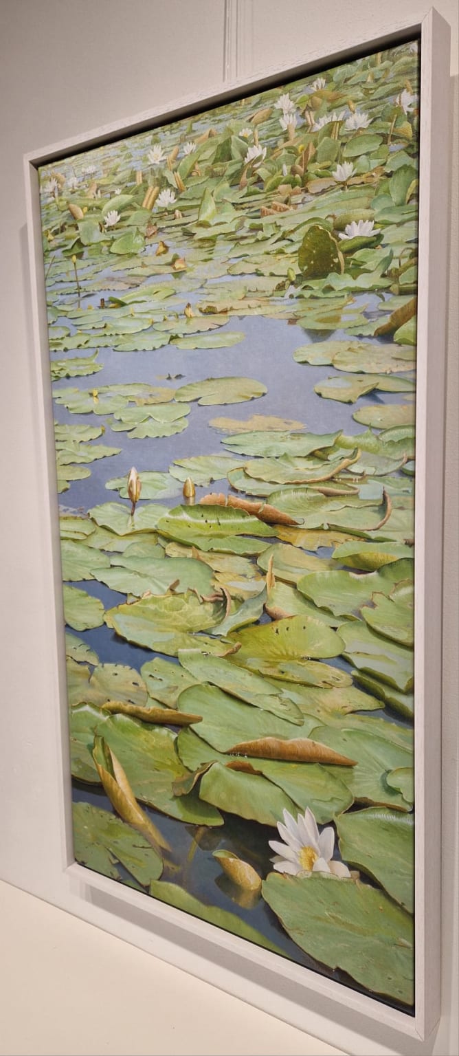 Joke Frima, Waterlelies bij de Ronde Hoep, detail GZK