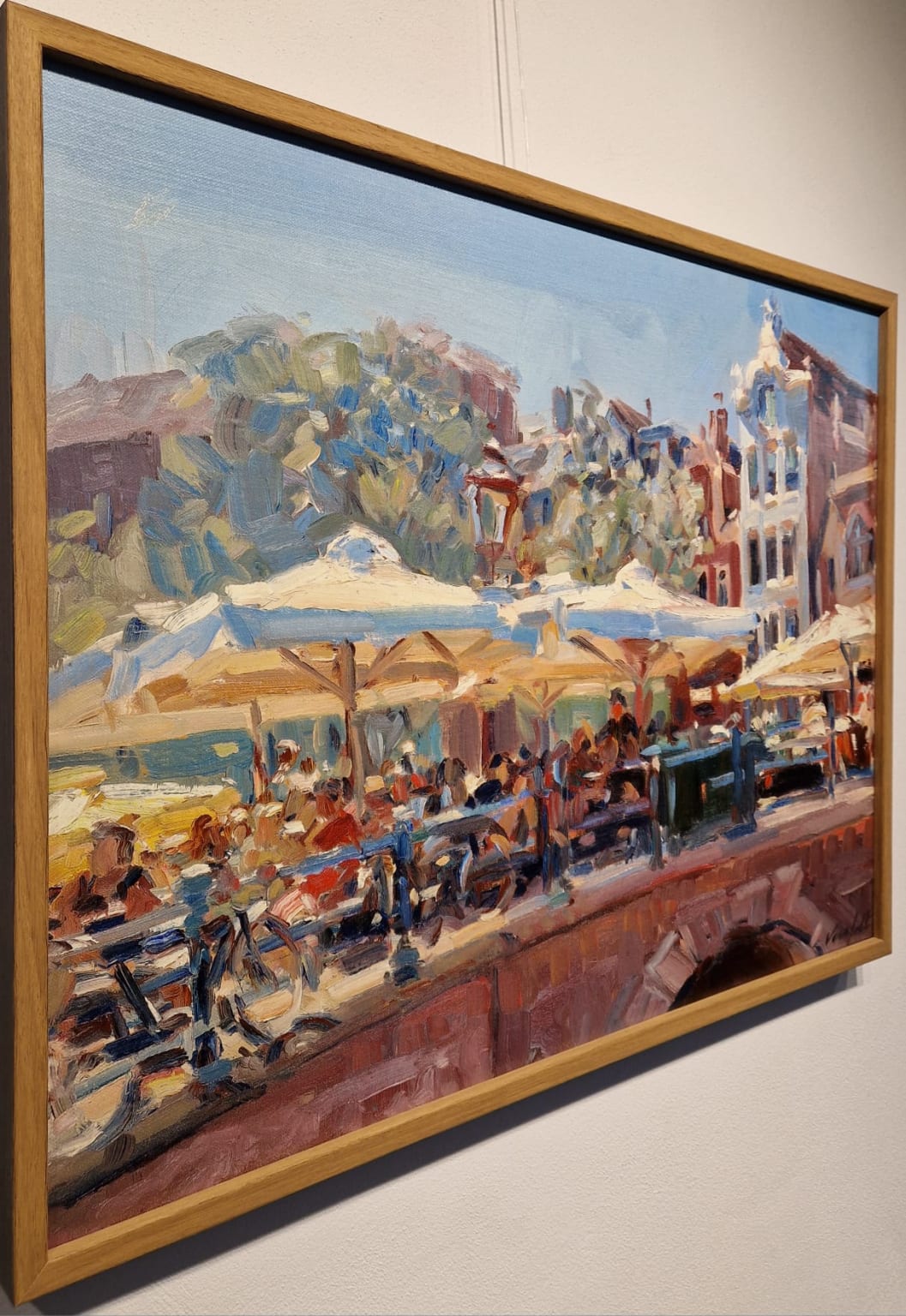 Hans Versfelt, Terras op de brug, detail ZK