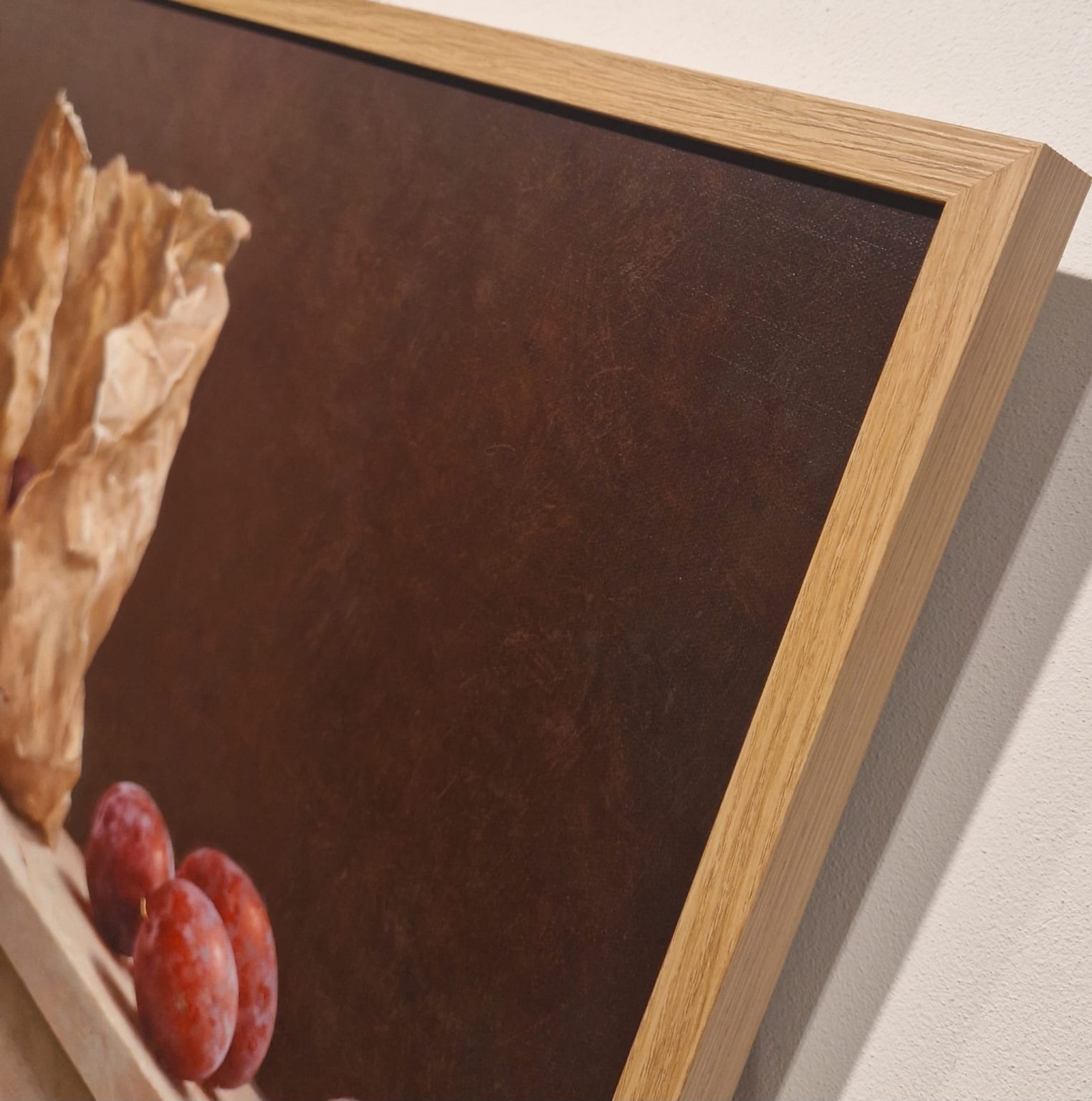 Marius van Dokkum, zak met pruimen, detail L