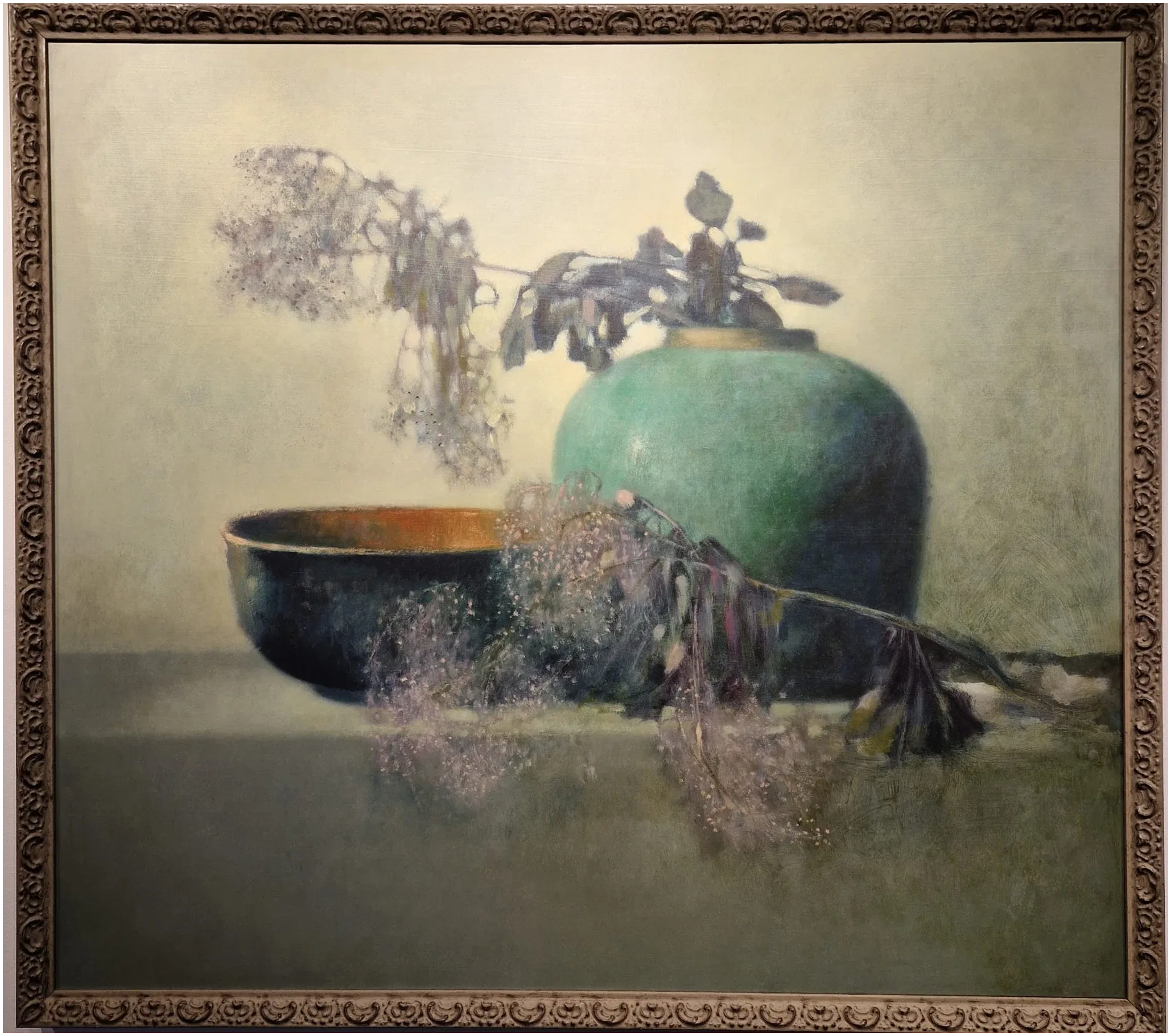 Pieter Knorr, Paarse tak met Chinese kom, V