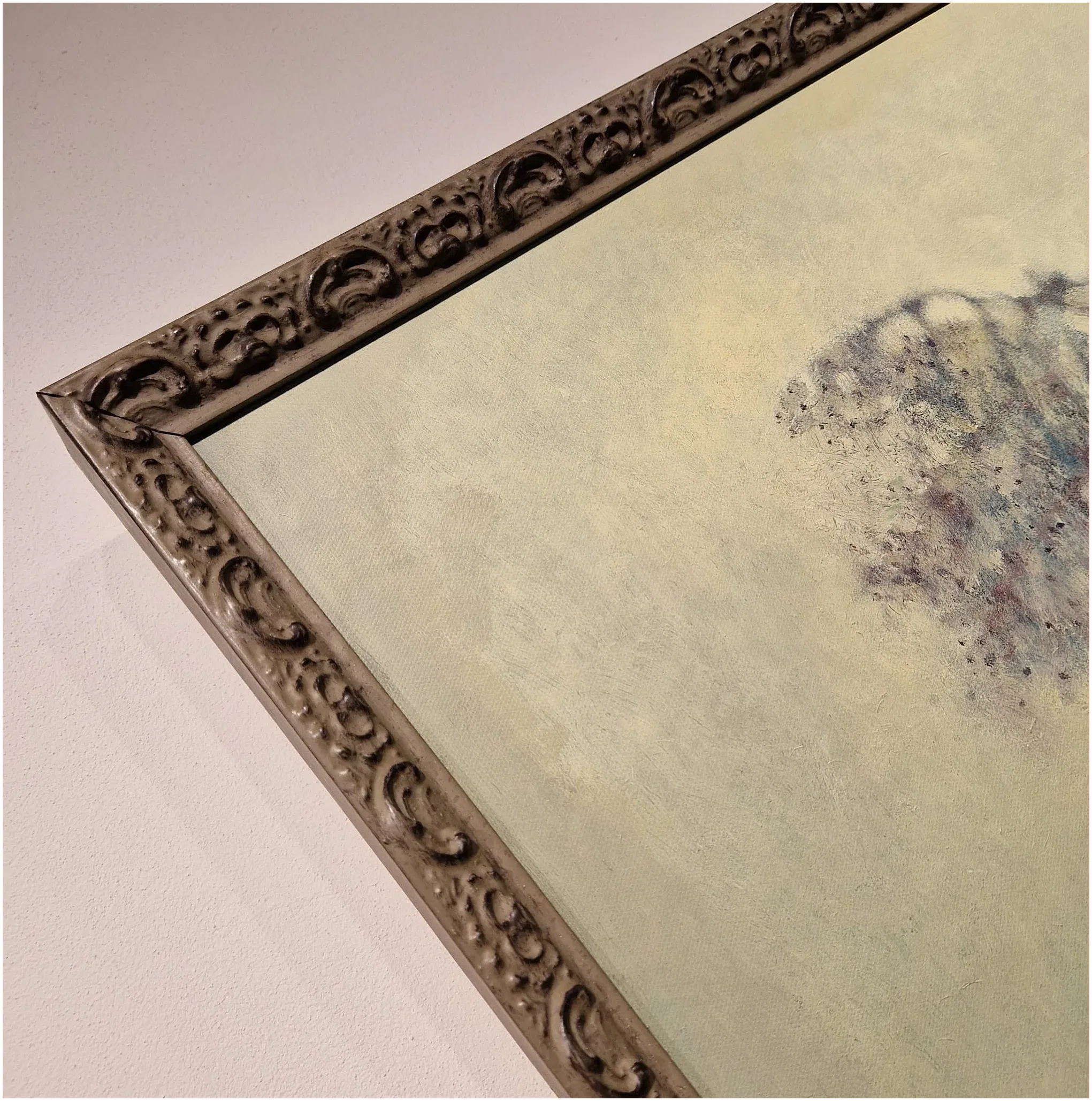 Pieter Knorr, Paarse tak met Chinese kom, detail L