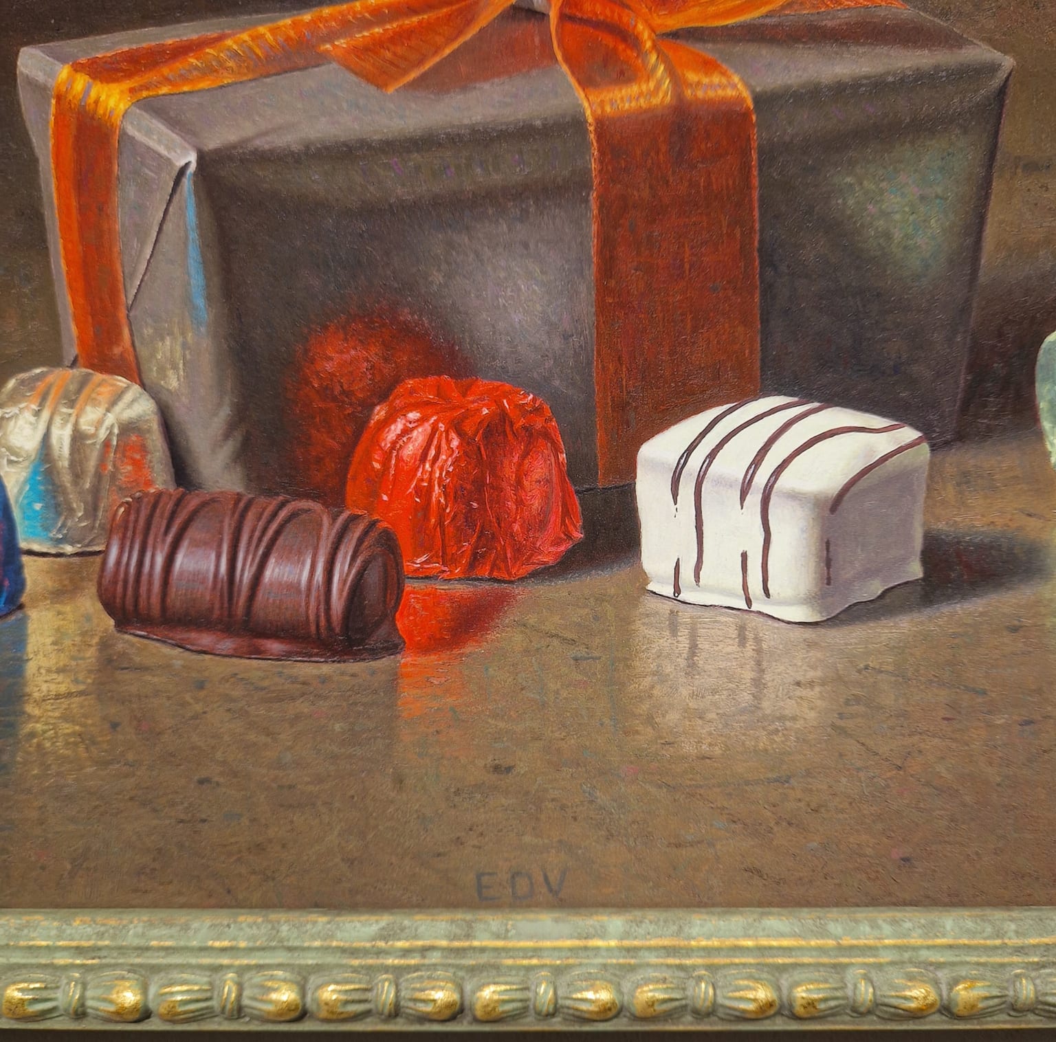 Eric de Vree, Belgische chocolaatjes, detail LH