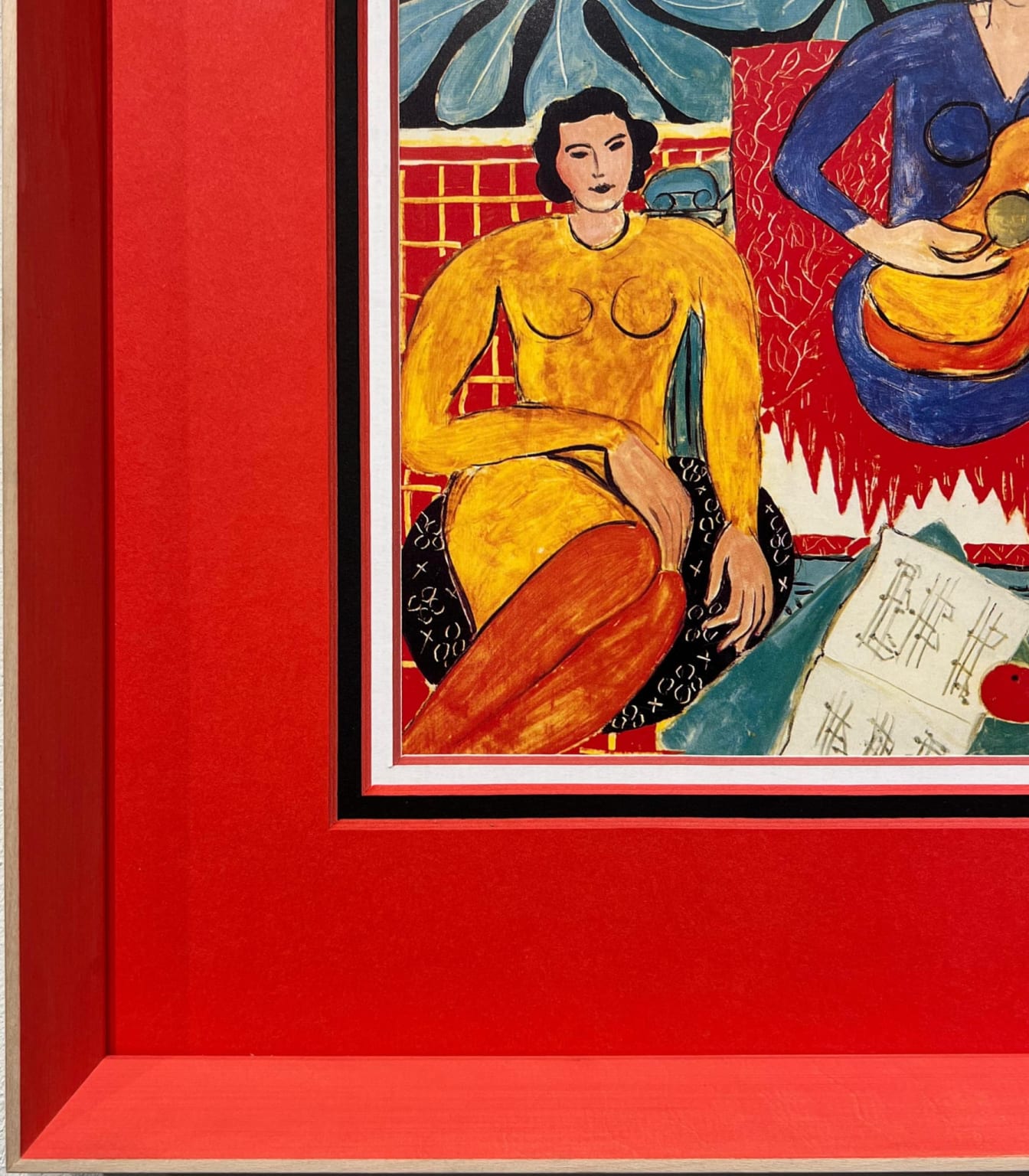 Henri Matisse, La musica, detail L