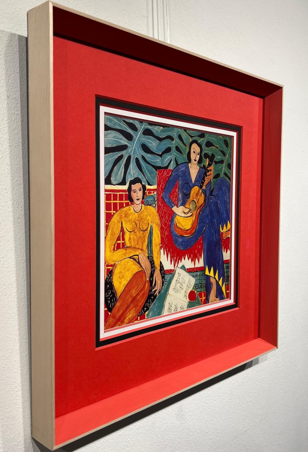 Henri Matisse, La musica, detail ZK