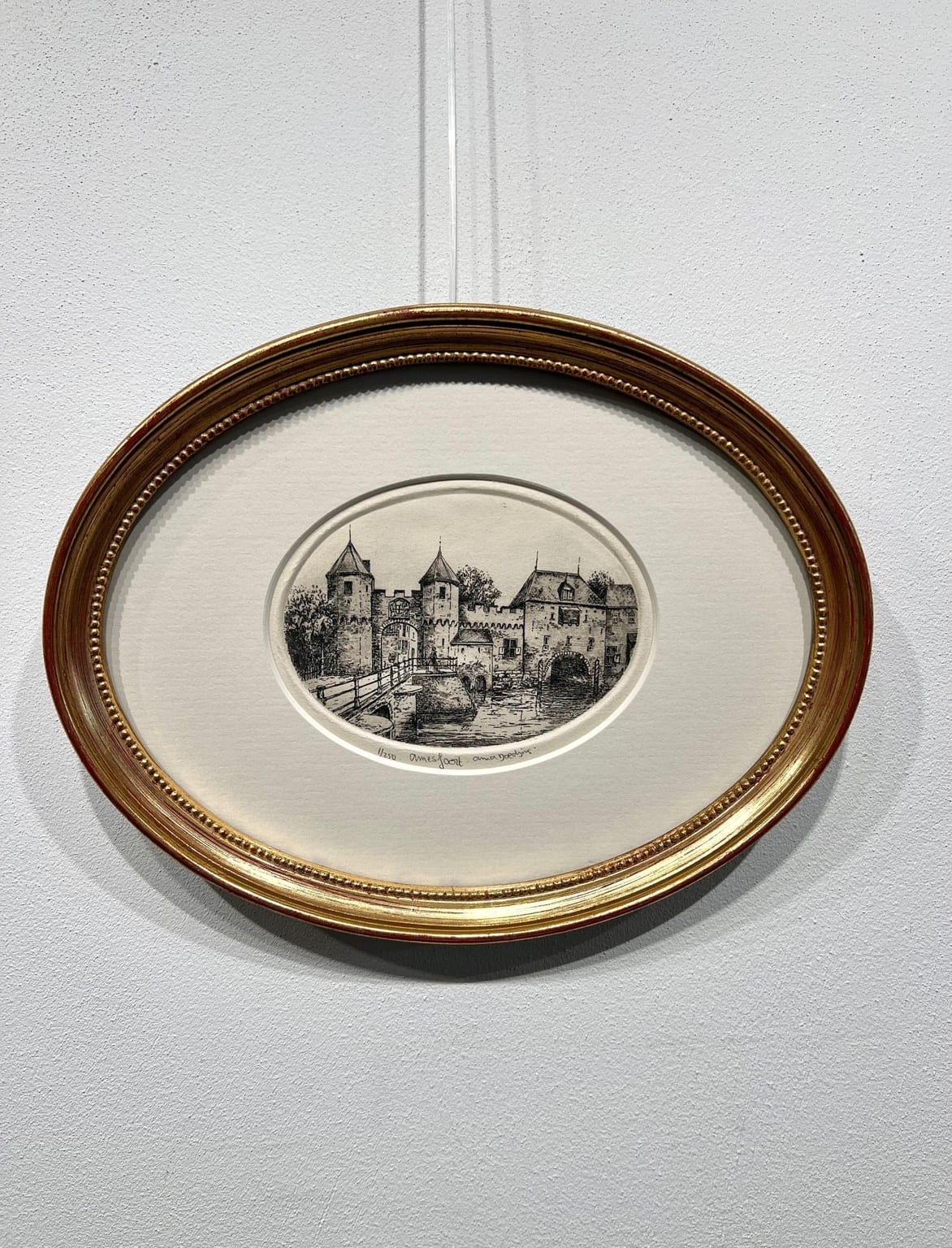 Anna Doedijns, Koppelpoort Amersfoort, ets, V