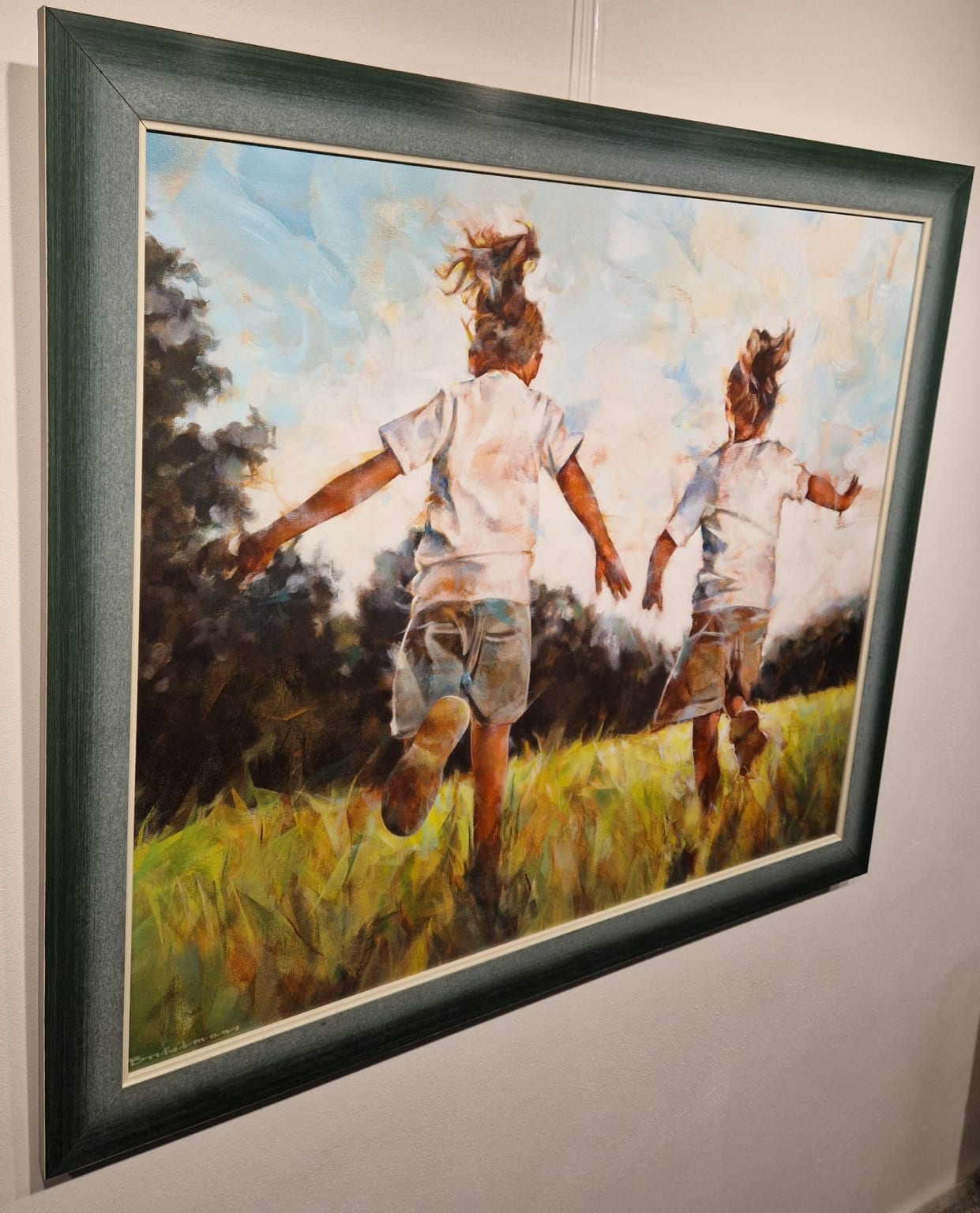 Dorus Brekelmans, Samen rennen, detail ZK