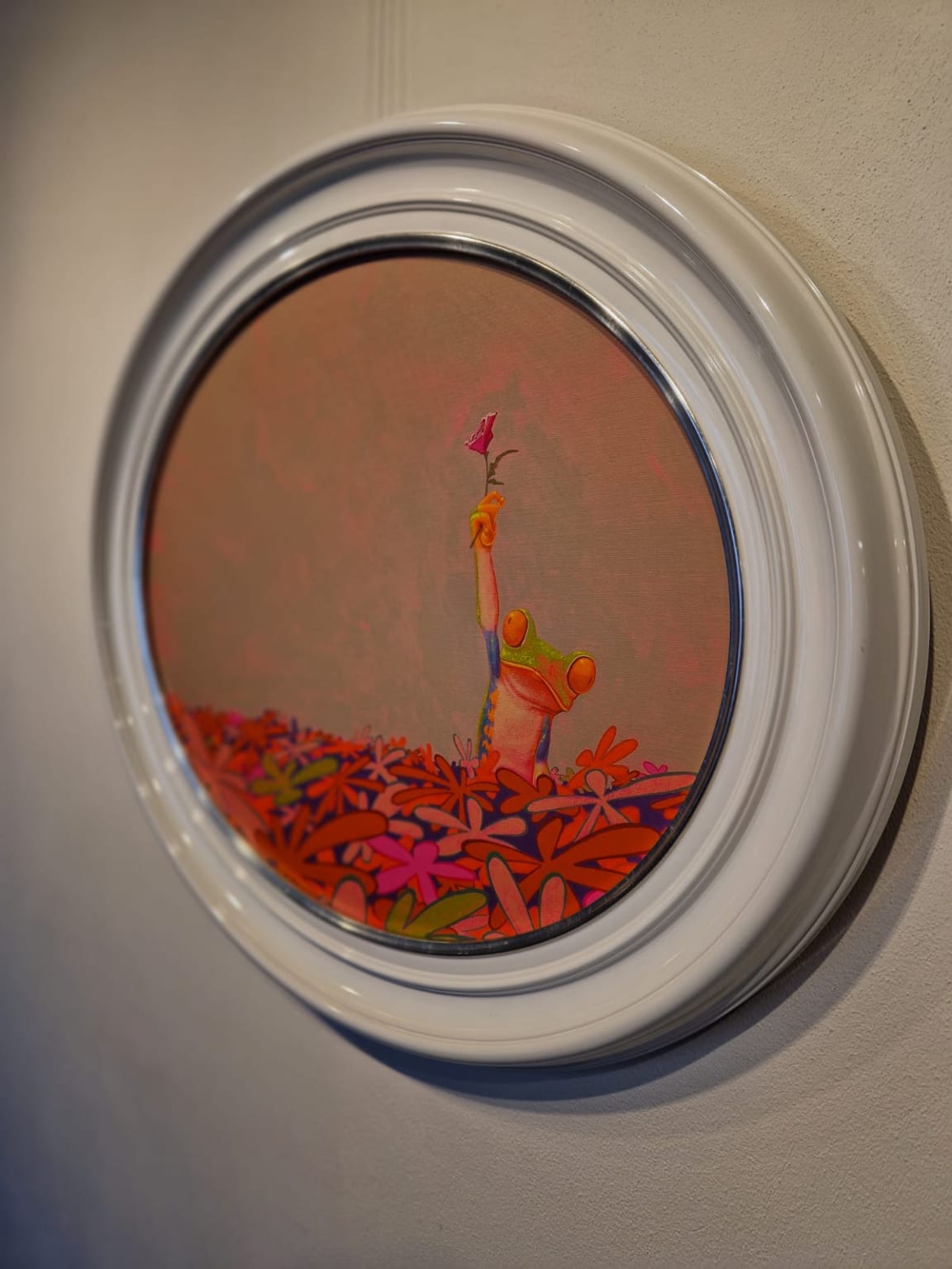 Jasper Oostland, Roos, Ovaal, detail ZK